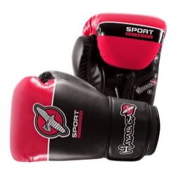 Hayabusa Sport 8oz Gloves - Black / Coral