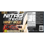 MuscleTech-NitroTech Whey Gold - 2724гр.