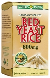 NATURES BOUNTY ЧЕРВЕН ОРИЗ - 60капс. NATURES BOUNTY ЧЕРВЕН ОРИЗ - 60капс.